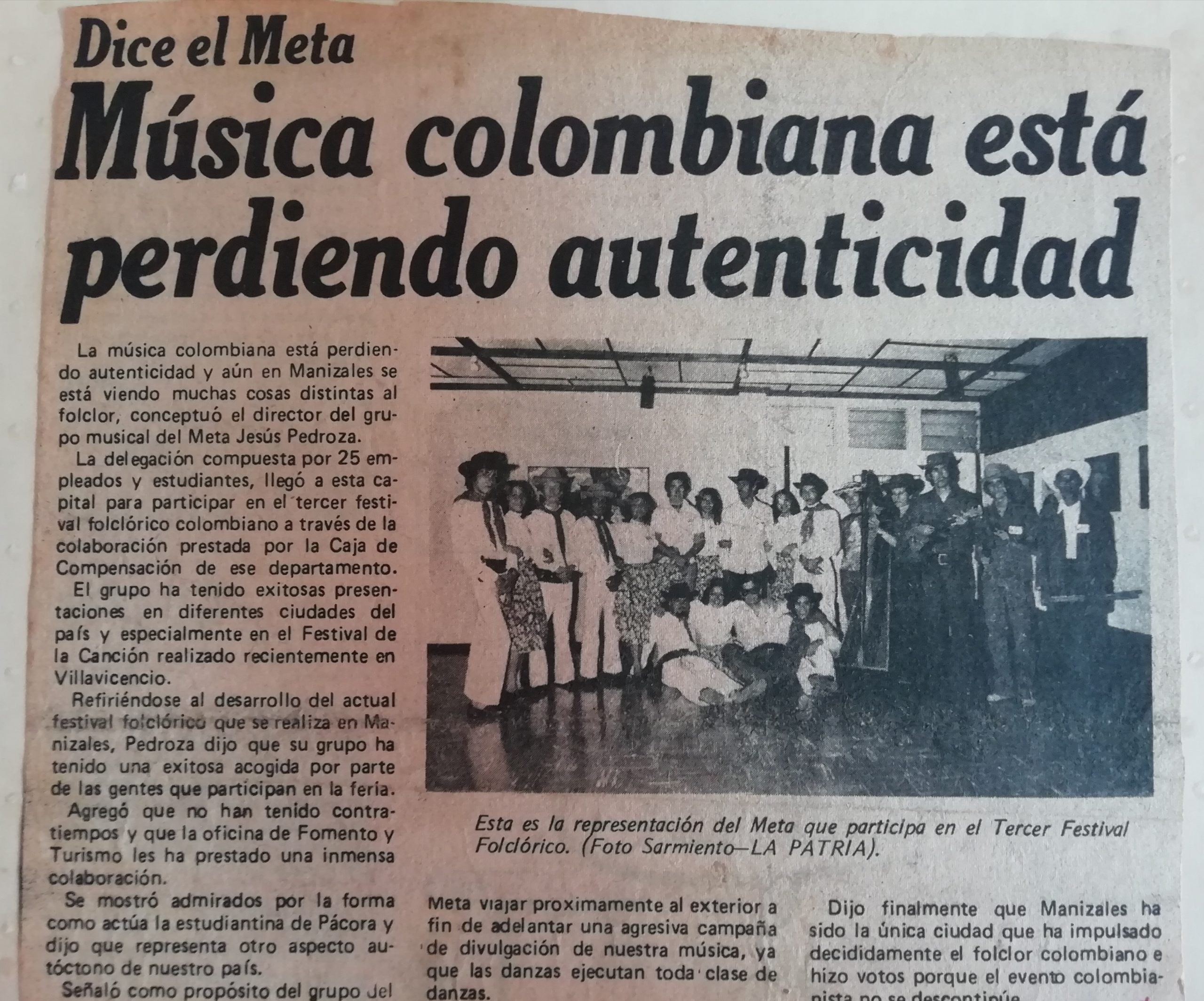 música colombiana esta perdiendo autenticidad