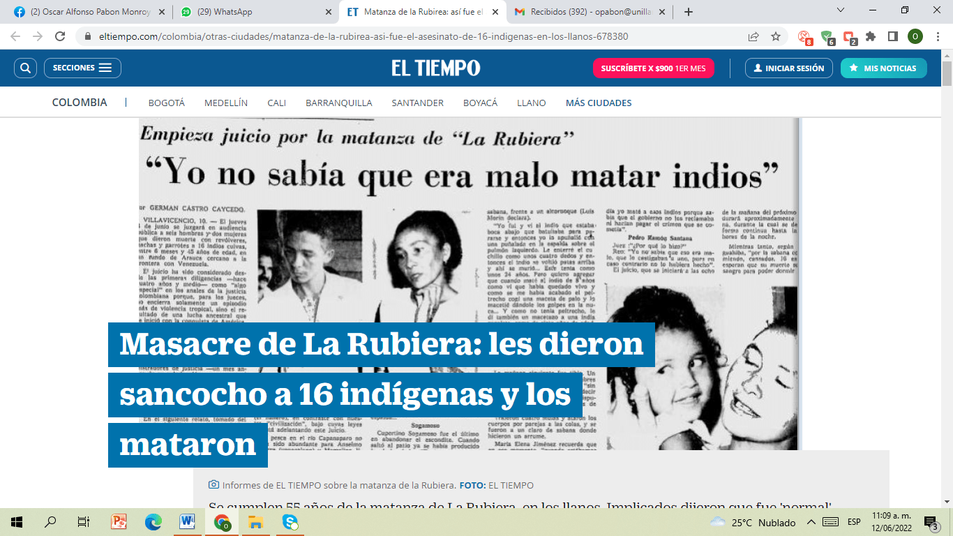 Crónica German Castro