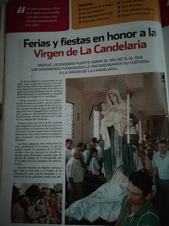 En Casanare se celebra patronal festejo a la Virgen de la Candelaria
