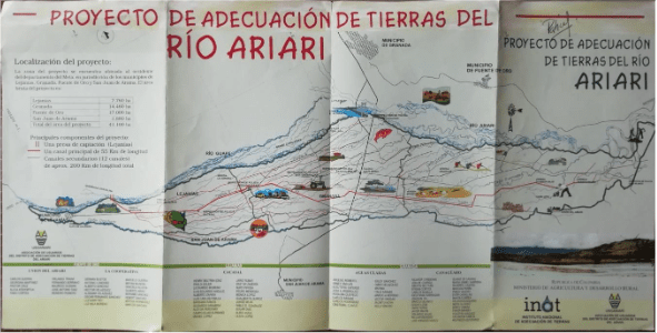 El frustrado anhelo de un distrito de riego en territorios ariarenses