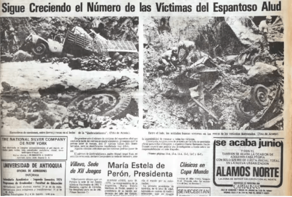 Medio siglo de la casi olvidada tragedia de Quebradablanca