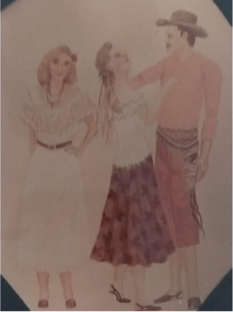 La vestimenta llanera de la decada