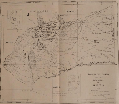Seis son las subregiones municipales del departamento del Meta
